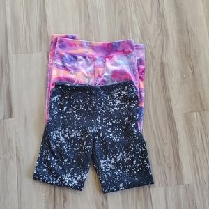 2 pairs of good quality active leggings